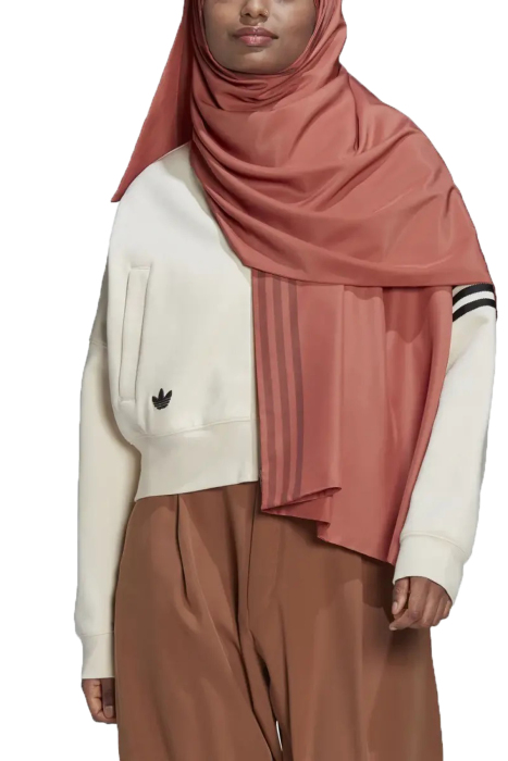 Trefoil Logo 3 Kadın Şal - HE2153 Kahverengi - 1