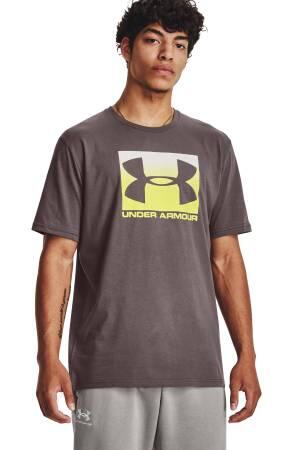 Ua Boxed Sportstyle Ss Erkek T-Shirt - 1329581 Füme - Under Armour