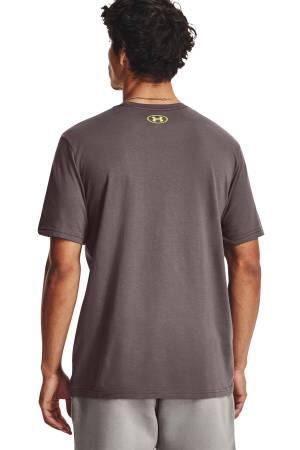 Ua Boxed Sportstyle Ss Erkek T-Shirt - 1329581 Füme - 2