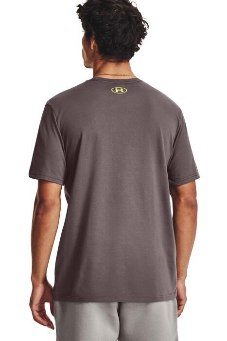 Ua Boxed Sportstyle Ss Erkek T-Shirt - 1329581 Füme - 2