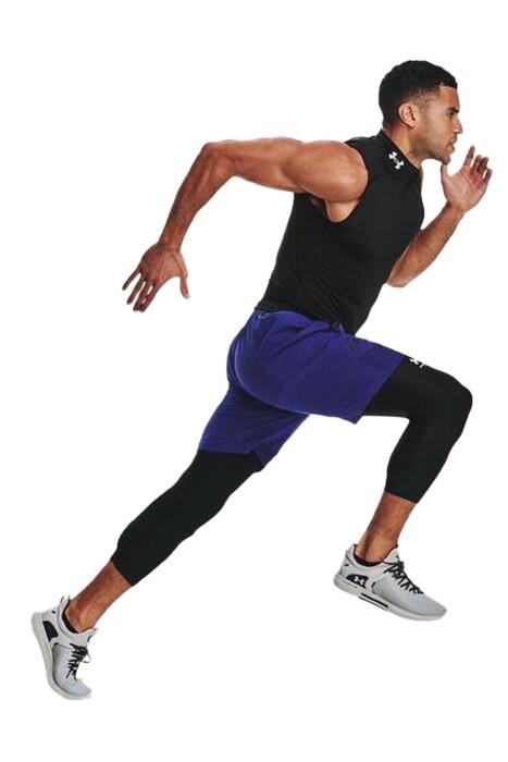 Ua Hg Armour 3/4 Legging Erkek Tayt - 1361588 Siyah - 4