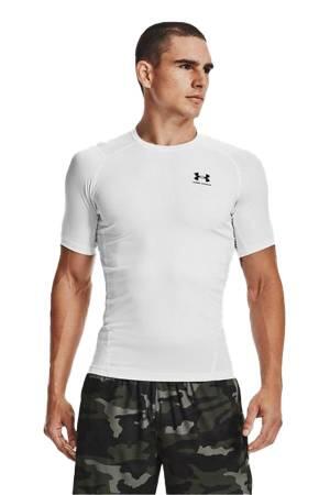 Ua Hg Armour Comp Erkek T-Shirt - 1361518 Beyaz - Under Armour