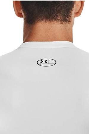 Ua Hg Armour Comp Erkek T-Shirt - 1361518 Beyaz - 3