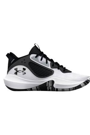 UA Lockdown 6 Erkek Çocuk Basketbol Ayakkabısı - 3025617 Gri - Under Armour