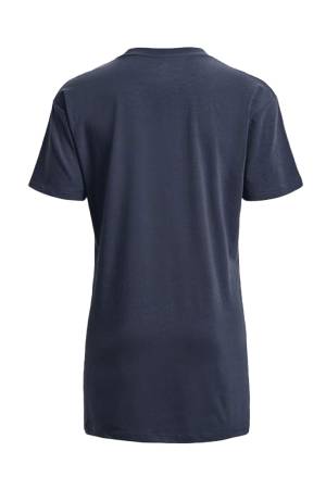 Ua Logo Extended Ss Kadın T-Shirt - 1376745 Gri - 4