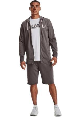 Ua Rival Terry Lc Fz Erkek SweatShirt - 1370409 Gri - 3