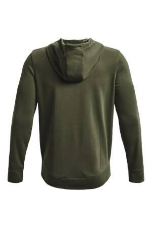 Ua Rival Terry Lc Fz Erkek SweatShirt - 1370409 Yeşil - 5