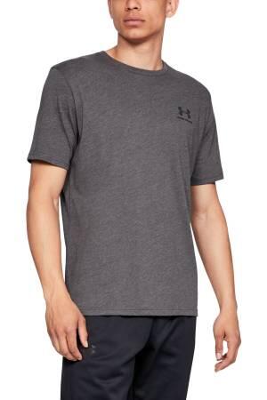 Ua Sportstyle Lc Ss Erkek T-Shirt - 1326799 Gri - Under Armour