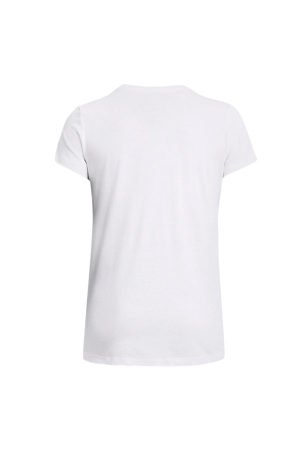 Ua Sportstyle Logo Kadın T-Shirt - 1356305 Beyaz - 4