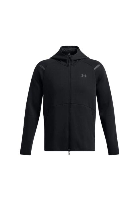 Ua Unstoppable Fleece Erkek Kapüşonlu Ceket - 1389352 Siyah - 3