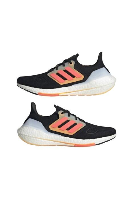 Ultraboost 22 Erkek Ayakkabı - GX5464 Siyah/Turuncu - 7