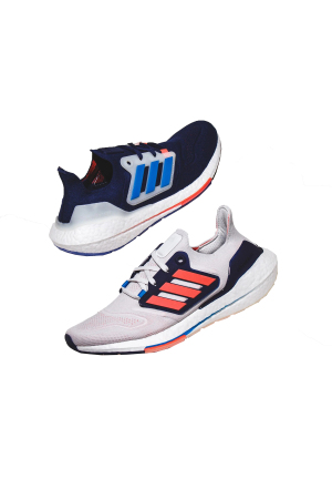 Ultraboost 22 Kadın Ayakkabı - GX5589 Beyaz/Lacivert/Pembe - 4