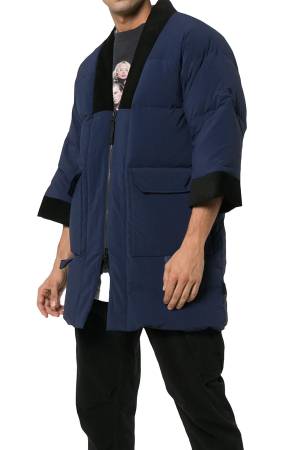 Urban Kımono Down Erkek Mont - NF0A3RN2 Lacivert - The North Face