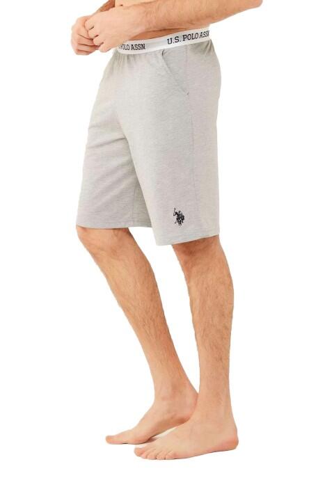 U.S. Polo Assn. Erkek Short - US.01.18473 Gri Melanj - 2