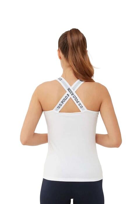 U.S. Polo Assn. Kadın Atlet - US.01.16606 Beyaz - 3