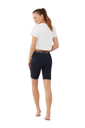 U.S. Polo Assn. Kadın Kısa Tayt - US.01.16607 Lacivert - 2