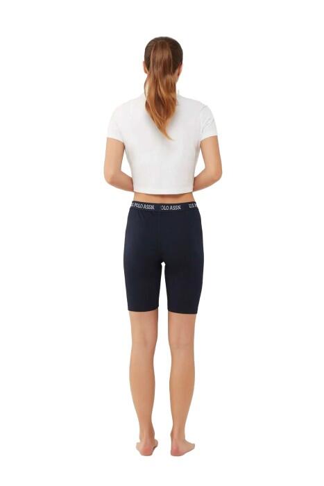 U.S. Polo Assn. Kadın Kısa Tayt - US.01.16607 Lacivert - 3