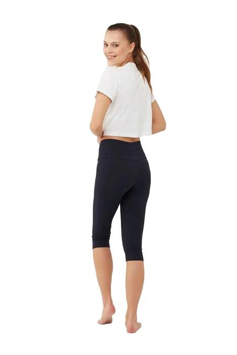 U.S. Polo Assn. Kadın Kısa Tayt - US.01.16608 Lacivert - 3