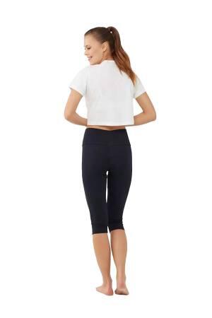 U.S. Polo Assn. Kadın Kısa Tayt - US.01.16608 Lacivert - 4