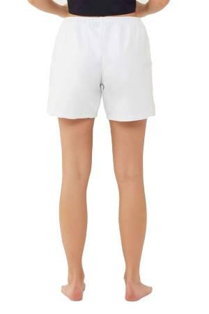 U.S. Polo Assn. Kadın Short - US.01.16604 Beyaz - 4