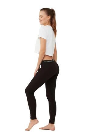 U.S. Polo Assn. Kadın Tayt - US.01.16605 Siyah - 2