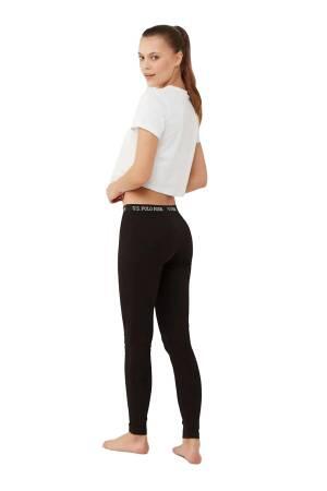 U.S. Polo Assn. Kadın Tayt - US.01.16605 Siyah - 3