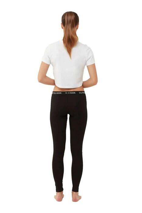 U.S. Polo Assn. Kadın Tayt - US.01.16605 Siyah - 4