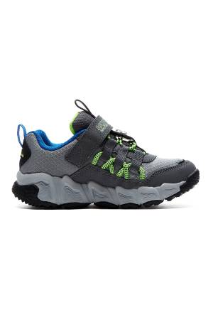 Velocitrek - Pro Scout Erkek Çocuk Ayakkabı - 406423L Gri/Açık Yeşil - 2