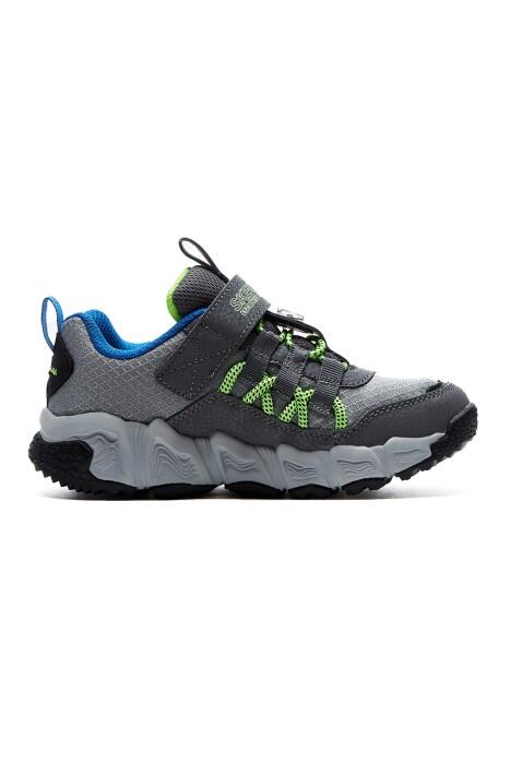 Velocitrek - Pro Scout Erkek Çocuk Ayakkabı - 406423L Gri/Açık Yeşil - 2