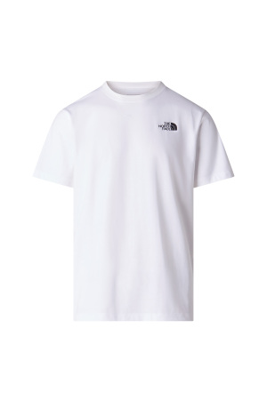 Vertical Regular -Grap Erkek T-Shirt - NF0A8GV1 Beyaz - The North Face
