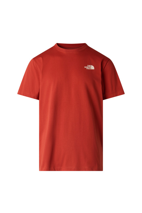 Vertical Regular -Grap Erkek T-Shirt - NF0A8GV1 Kırmızı - 1