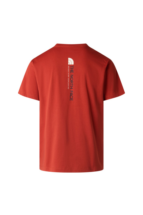 Vertical Regular -Grap Erkek T-Shirt - NF0A8GV1 Kırmızı - 2
