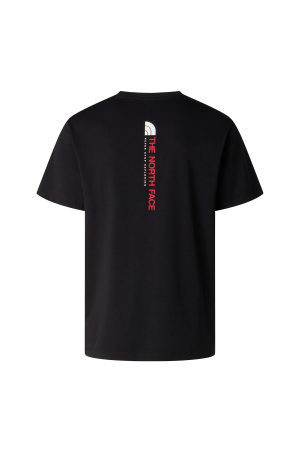 Vertical Regular -Grap Erkek T-Shirt - NF0A8GV1 Siyah - 2