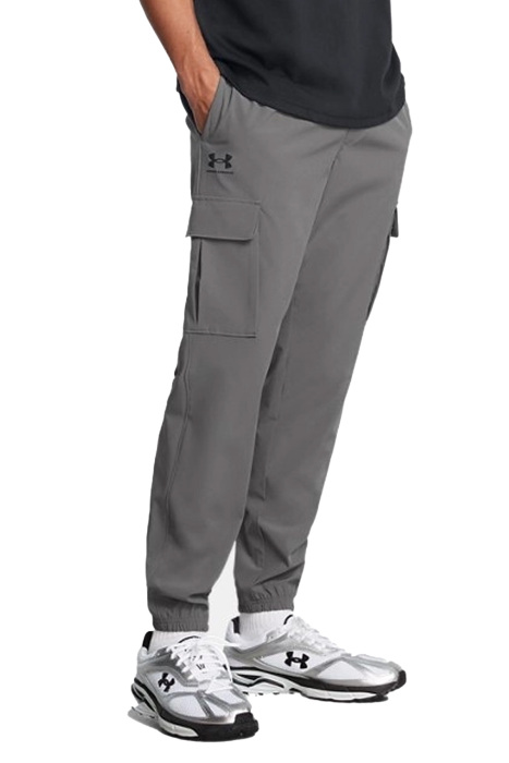 Vibe Dokuma Cargo Erkek Pantolon - 1386558 Gri - 1