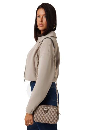 Vikky Ii Large Tote Kadın Çanta - HWJT9344140 Kahverengi - 2