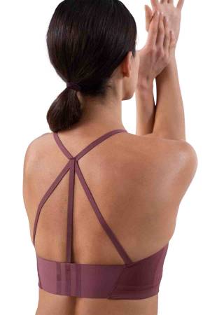 Yoga Studio Kadın Bra - HC7941 Bordo - 4