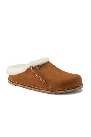 Zermatt Premium Shearling Vl Unisex Ev Terliği - 1023145 Vizon - Birkenstock
