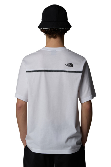 Zumu Relaxed Tee Erkek T-Shirt - NF0A87DD Beyaz - 3